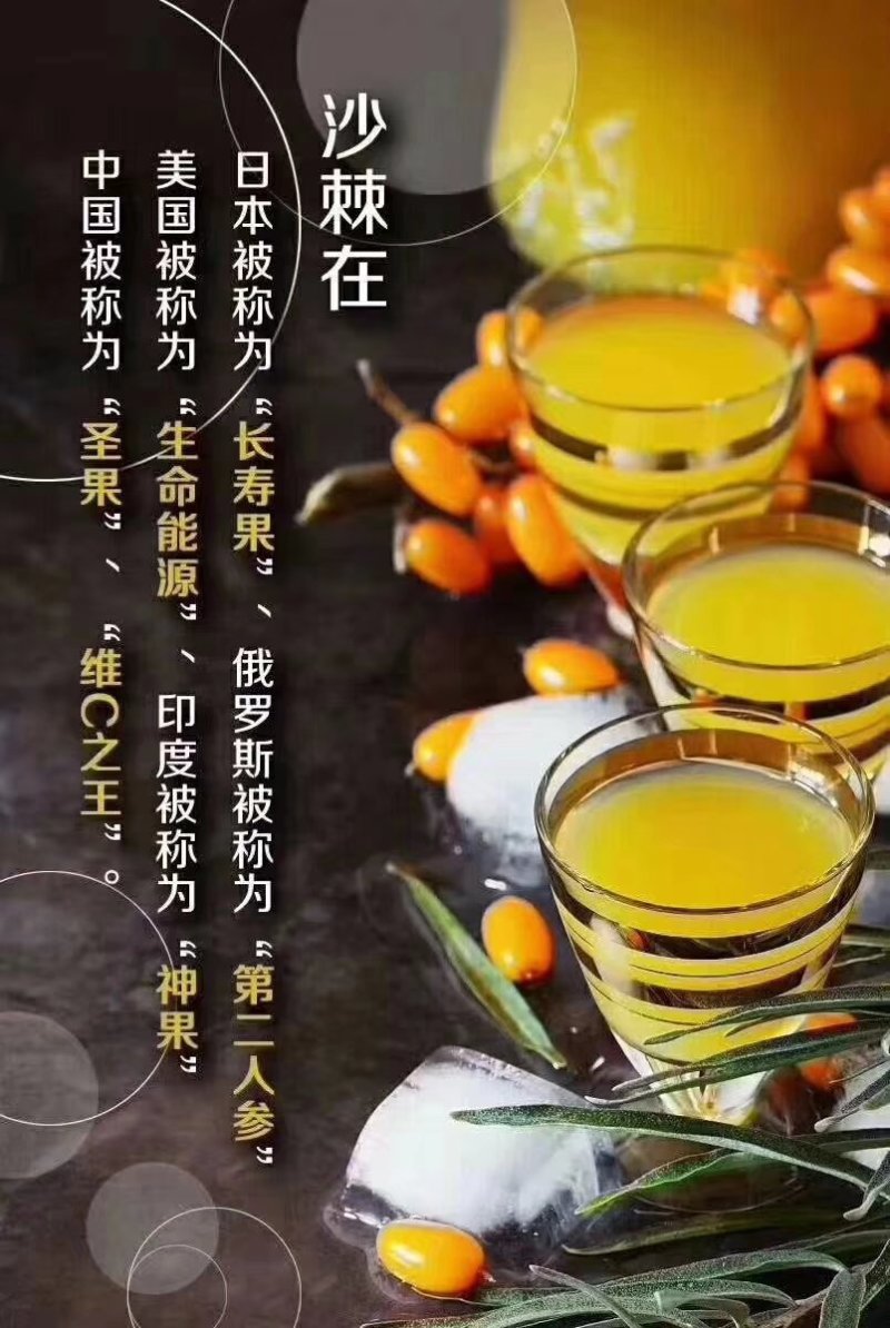 沙棘原果打粉（全粉）一斤起包邮