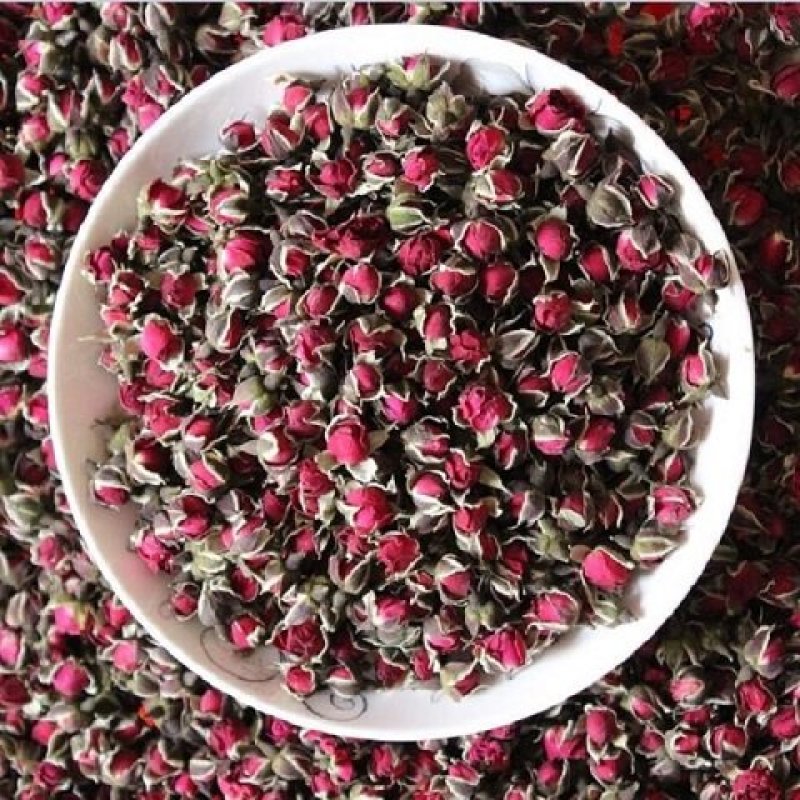 云南金边玫瑰花茶干玫瑰花茶正品高原自然无硫金边玫瑰花茶养