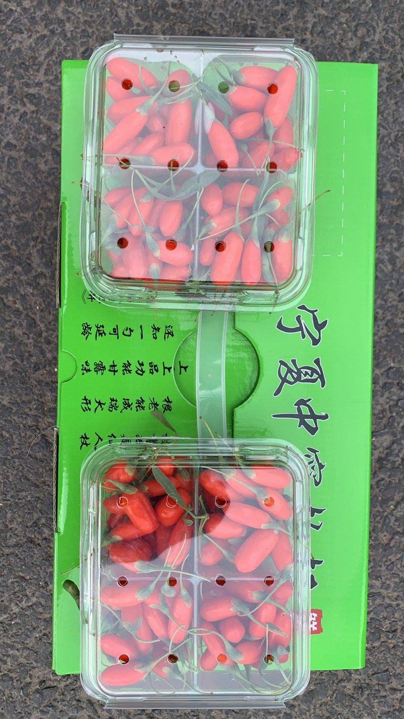 宁夏红枸杞鲜果水果枸杞产地直发全国品质好欢迎来电咨询