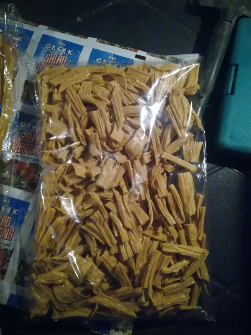 纯豆浆，手工腐竹条或段