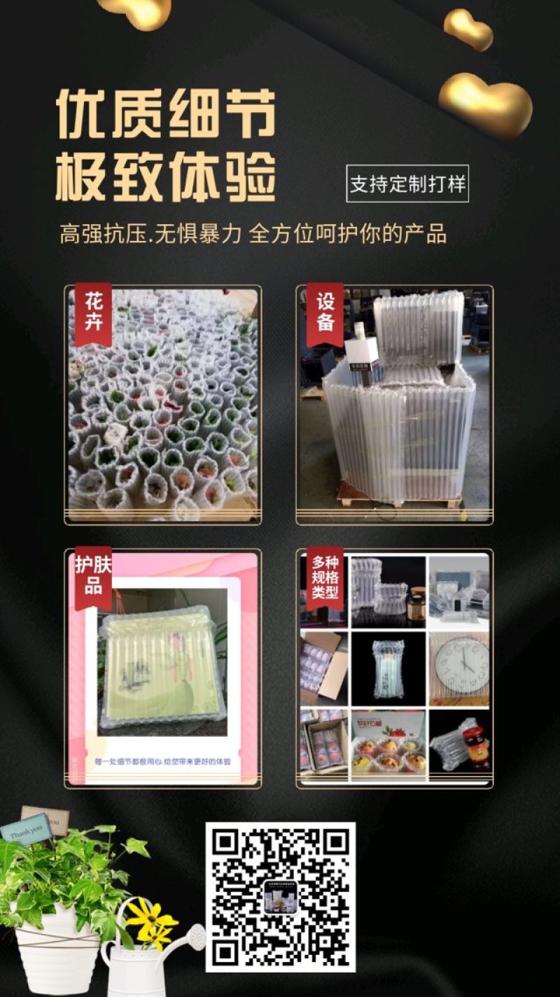 缓冲气柱袋包装