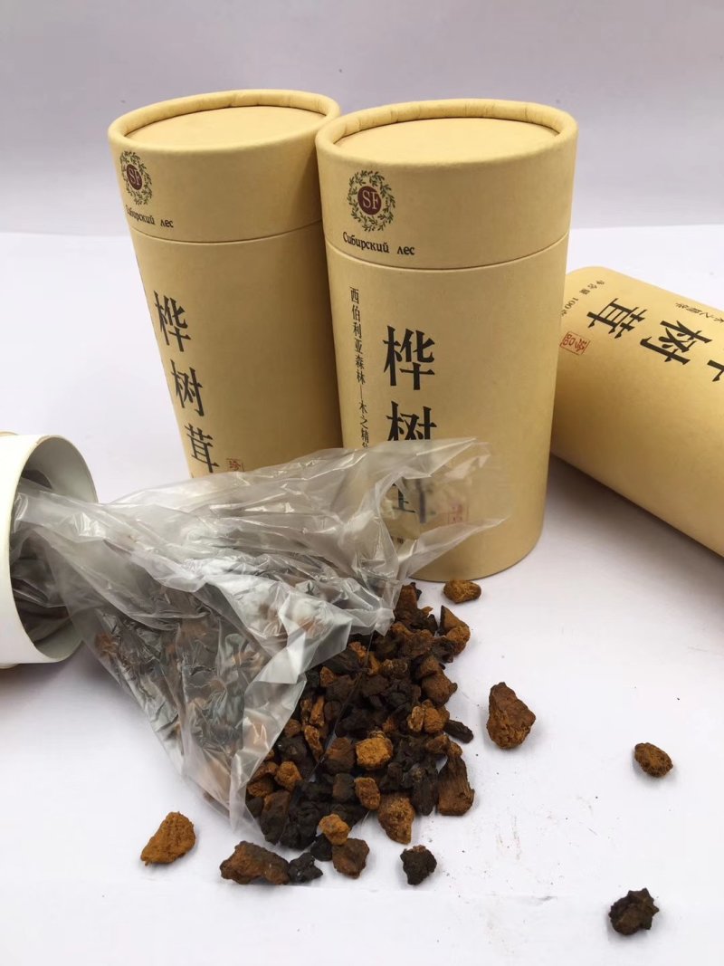 桦树茸白桦茸茶叶桶