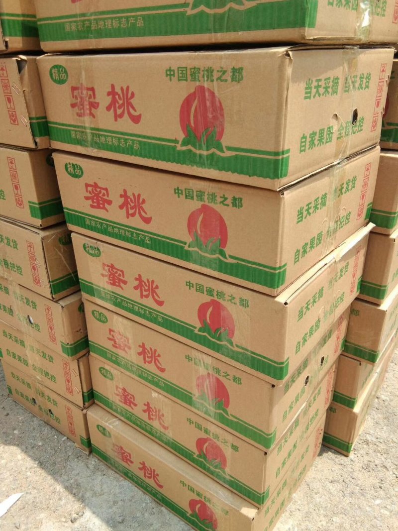黄金蟠桃黄桃水蜜桃油蟠桃，新鲜采摘，果园直发