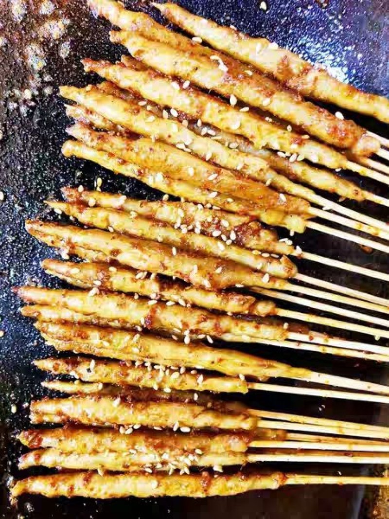 30—100克的面筋串龙骨面筋网红小面筋批发零售