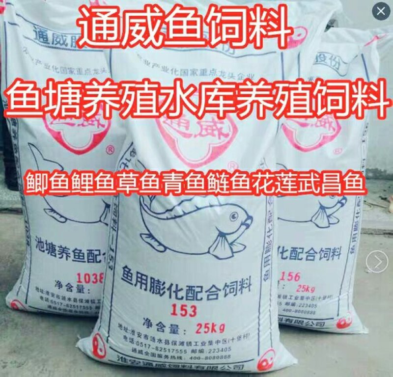鱼饲料通威型号鱼种倍健6号鱼饲