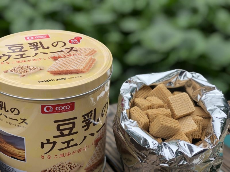 coco豆乳威化饼干