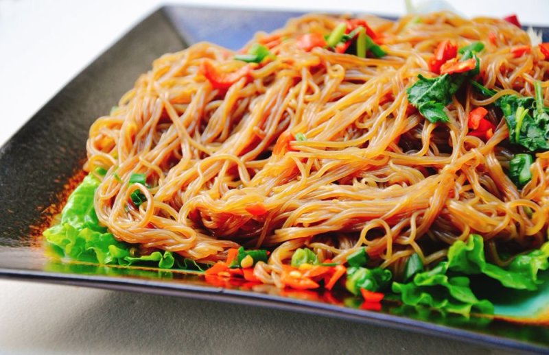 橡子粉丝纯野生橡子粉500g方便速食粉丝土特产