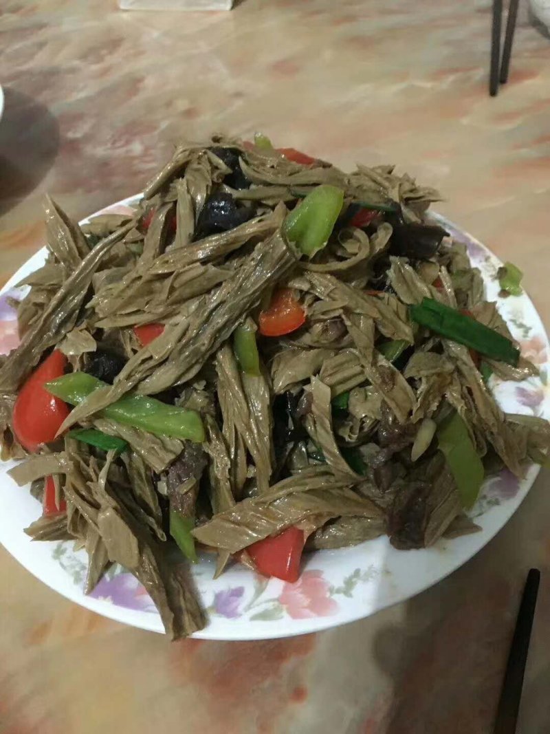 纯手工高营养黑豆腐竹