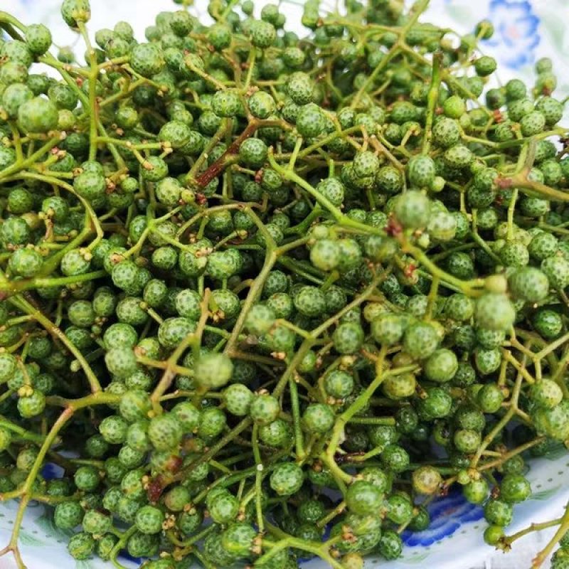 新鲜花椒藤椒青花椒
