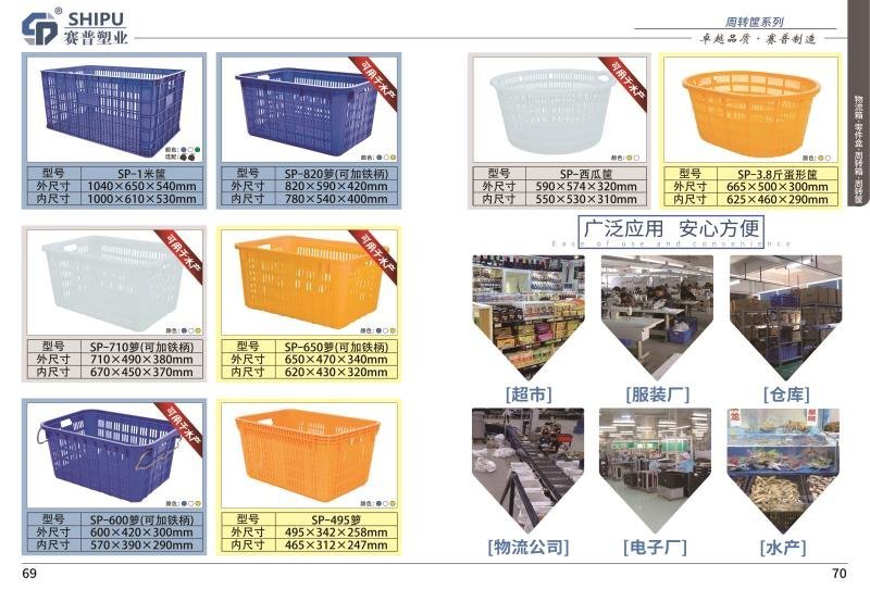 塑料筐食品筐豆腐筐蔬菜筐水果筐_坚固耐用厂家批发