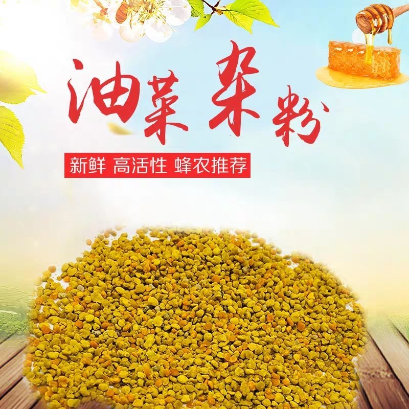 蜂饲料花粉养蜂喂蜂专用花粉蜂粮蜂用颗粒花粉油菜杂粉