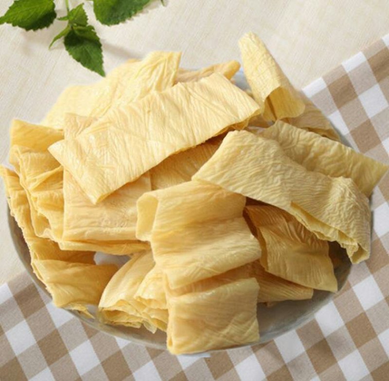 农家人黄豆腐竹腐皮500g油豆皮豆腐皮腐竹皮特产干货包邮