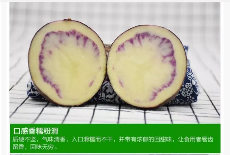 盘州市正品乌洋芋《紫色马铃薯》