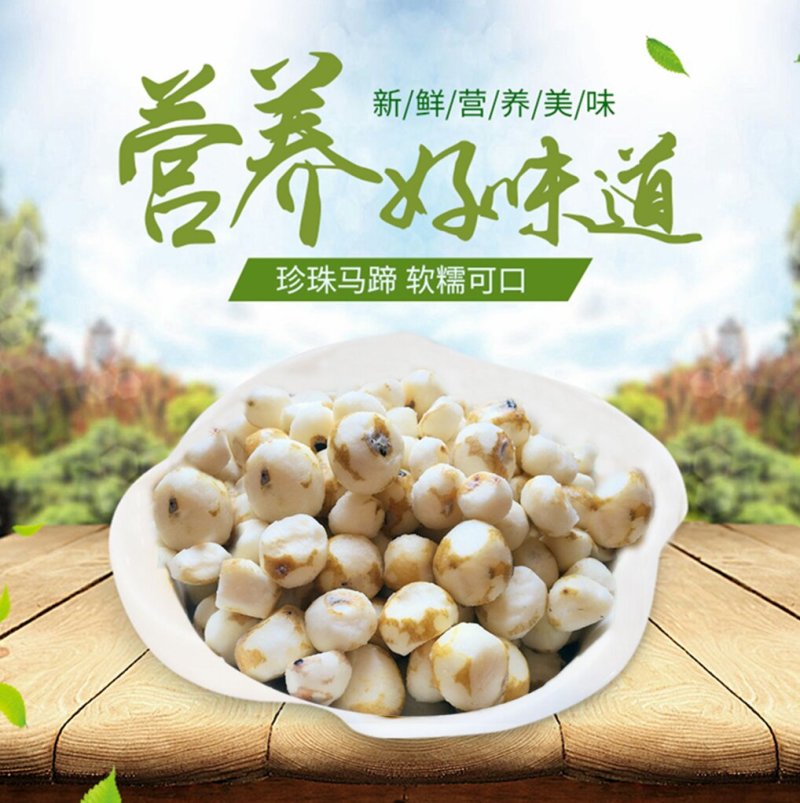新鲜珍珠马蹄去皮荸荠500g