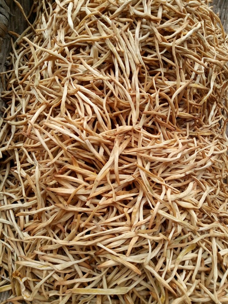 大荔农家自制传统锅蒸无硫干黄花菜