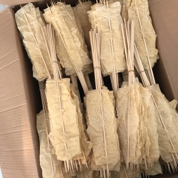 厂家供应烧烤豆皮串