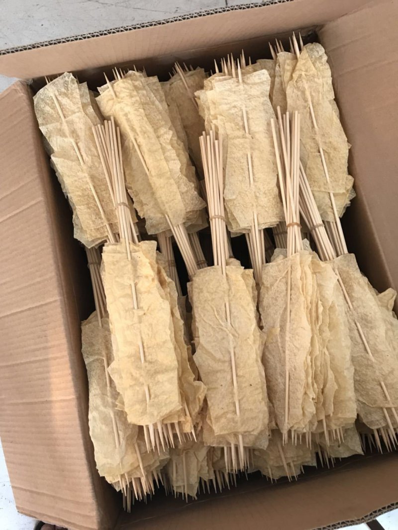 厂家供应烧烤豆皮串
