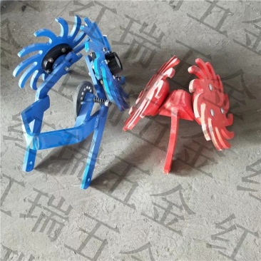 播种机配件拔草轮总成农机具农业机械播种机配件种植机械