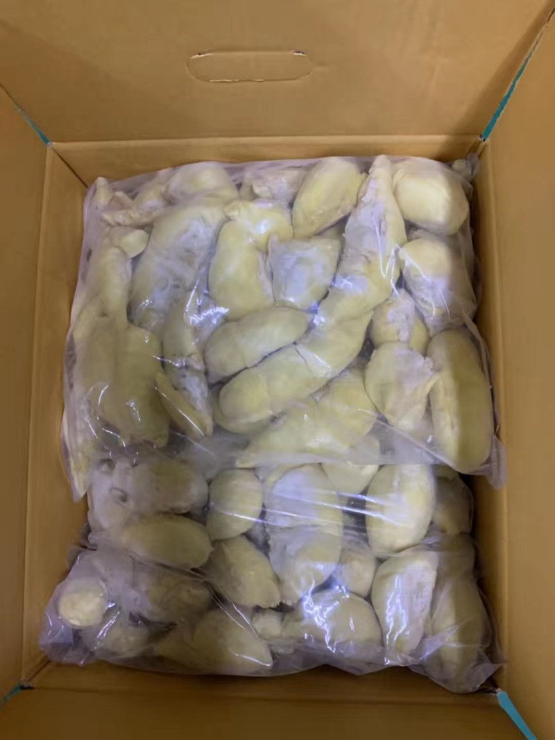泰国东部金枕头速冻榴莲肉