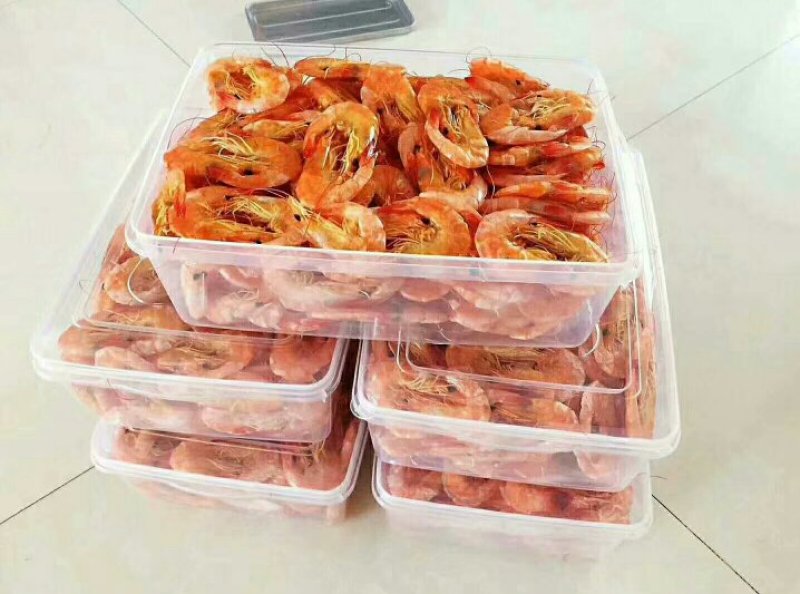 烘干烤虾，来自大海的馈赠食品。美味可口。过节送礼之佳品