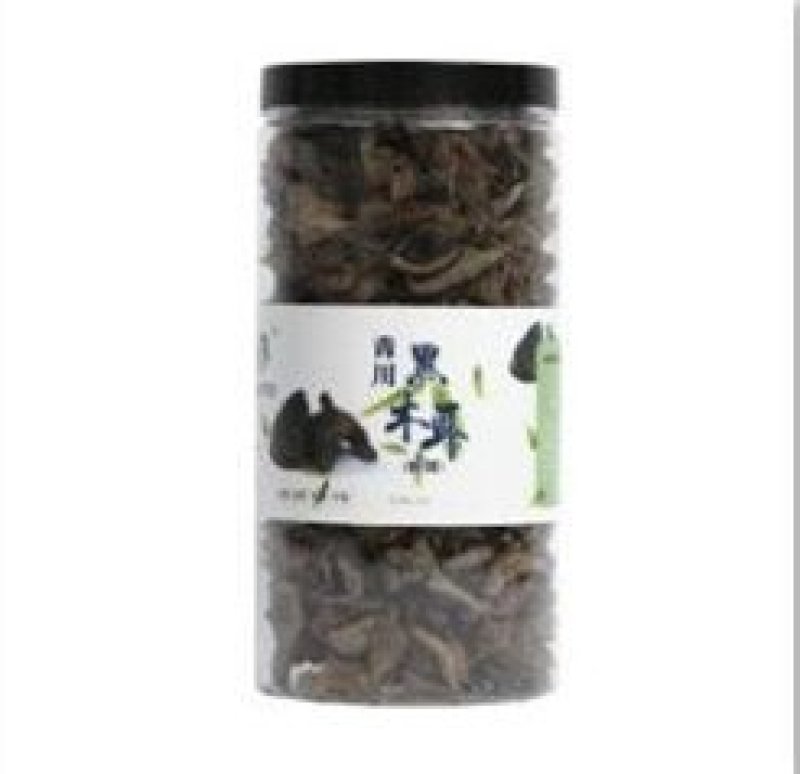 青川椴木黑木耳秋耳150g瓶装逸韵风物