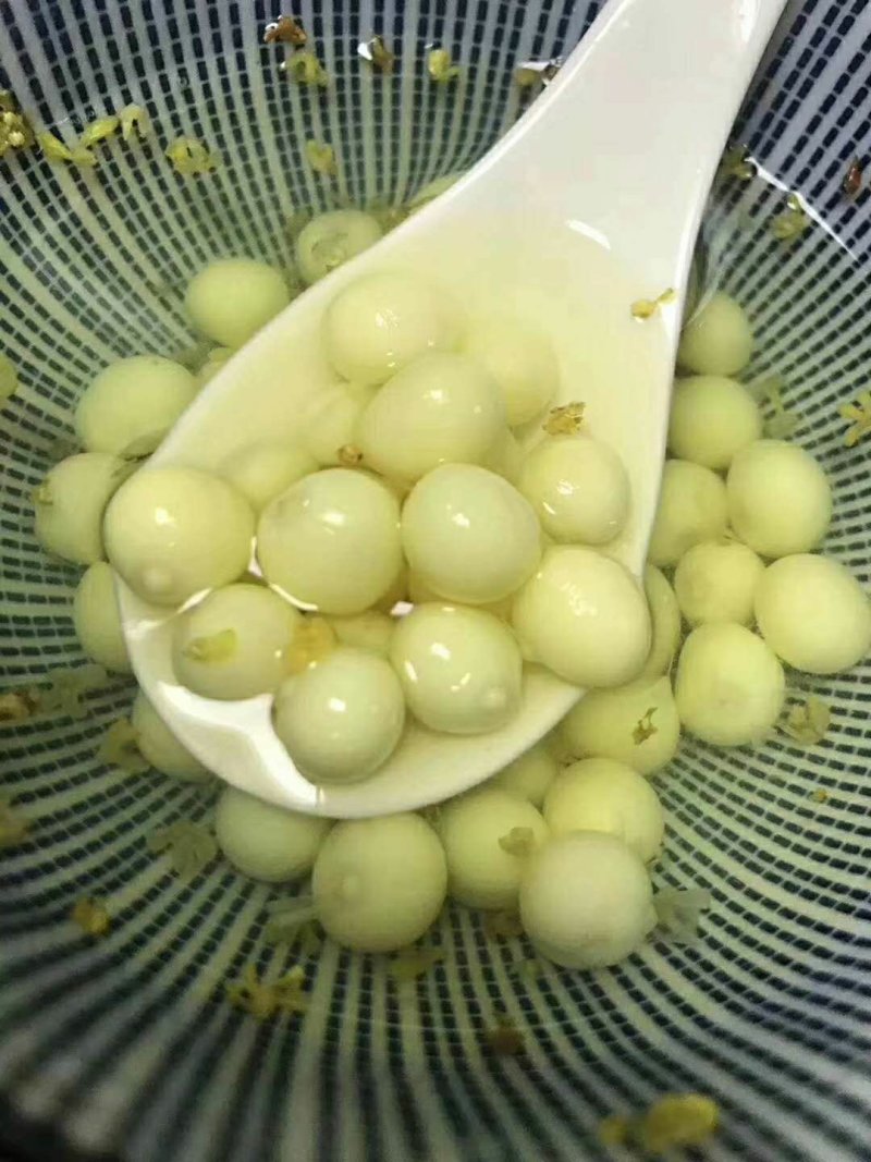 纯品苏芡手工特大粒鲜芡实米