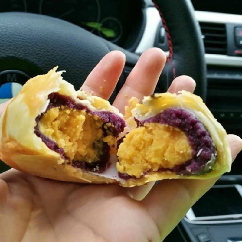 【工厂直营】老顾客紫薯蛋黄酥传统糕点早餐零食面包小吃50