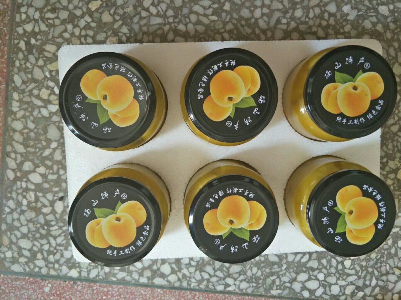 纯手工砀山黄桃罐头