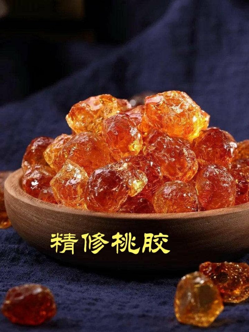 【一斤包邮】野生优质天然食用桃胶雪燕皂角米桃胶组合装