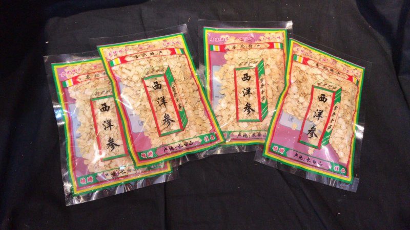 【包邮】西洋参片50克0.6-2.0规格一件代发