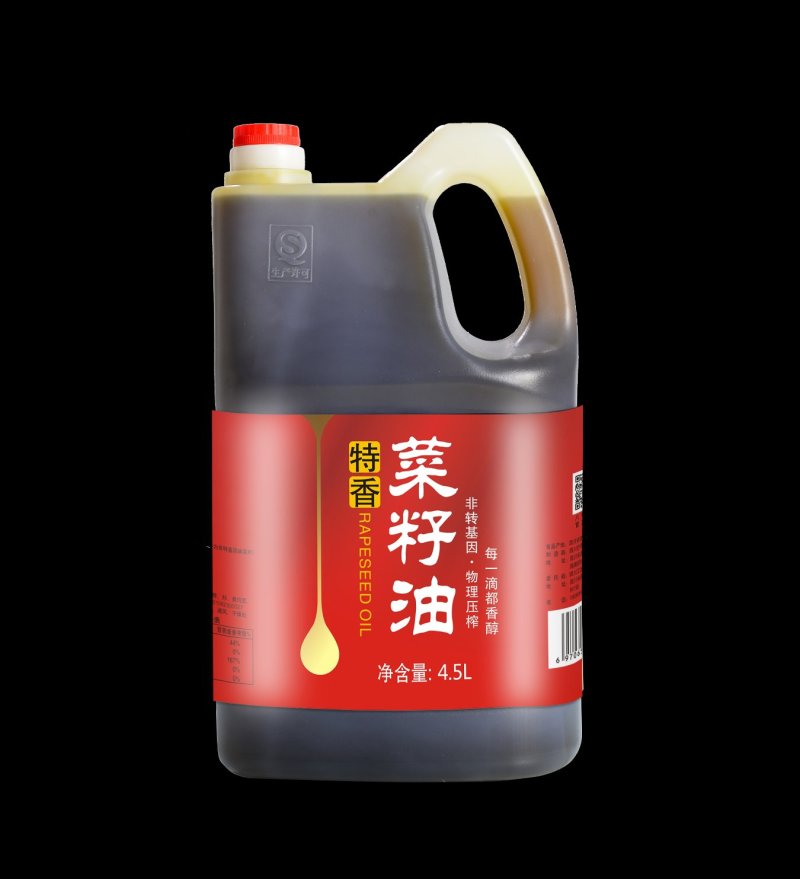 菜籽油醇香原香特香四级小榨非转基因食用油厂家直销