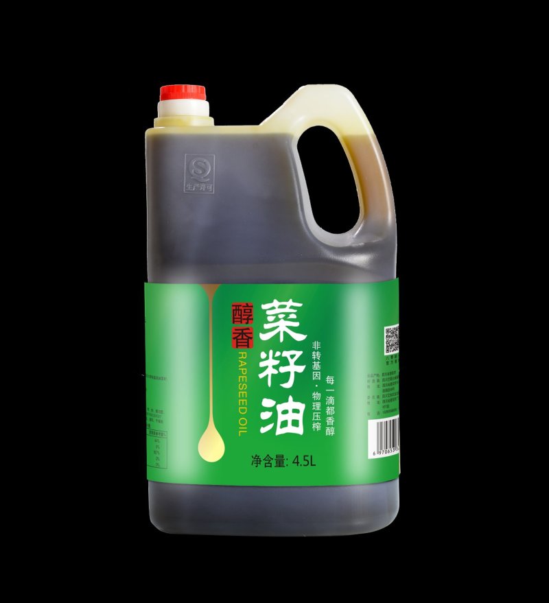 菜籽油醇香原香特香四级小榨非转基因食用油厂家直销