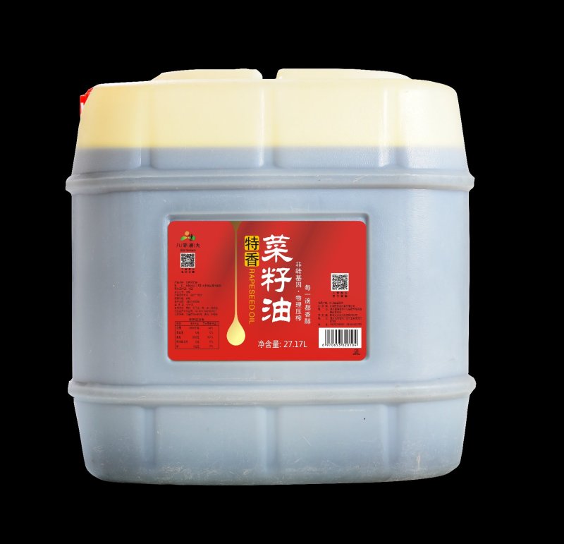 菜籽油醇香原香特香四级小榨非转基因食用油厂家直销