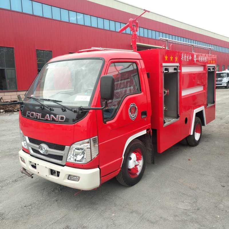 新能源电动四轮消防洒水车厂区巡逻救援车雾炮洒水车