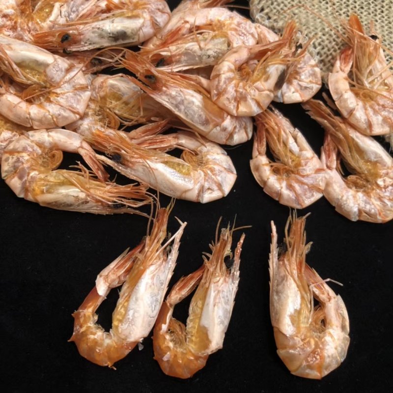 湛江本地即食烤虾干美味斑节小虾干