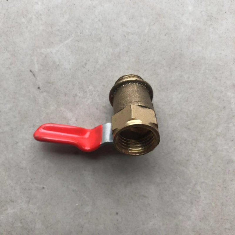 打药机配件三通直接头打药机药泵球阀开关全铜材质