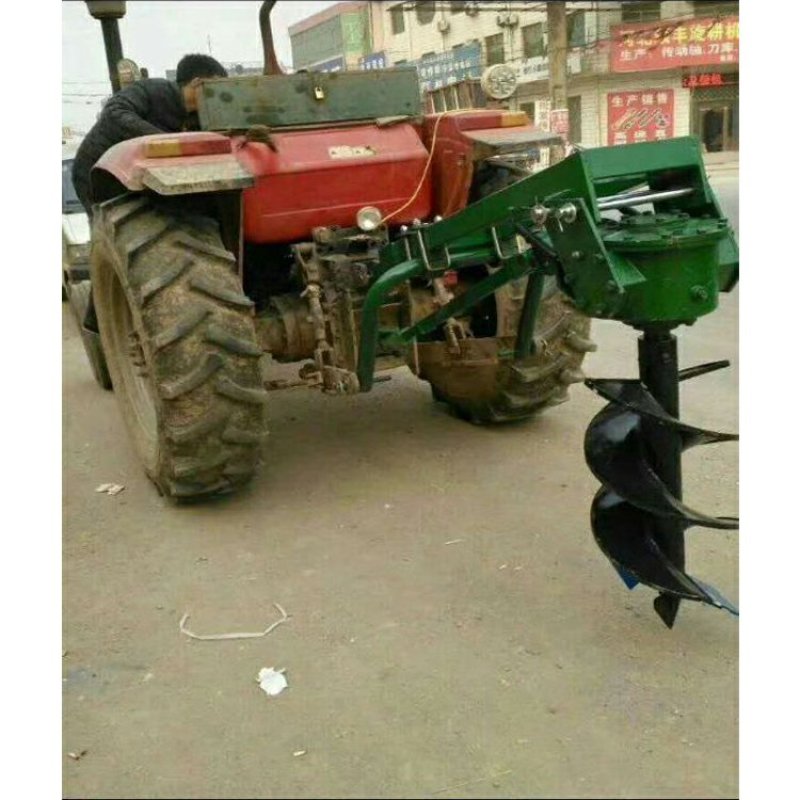 拖拉机悬挂挖坑机种树打坑机地钻多功能挖眼机打穴机打眼机