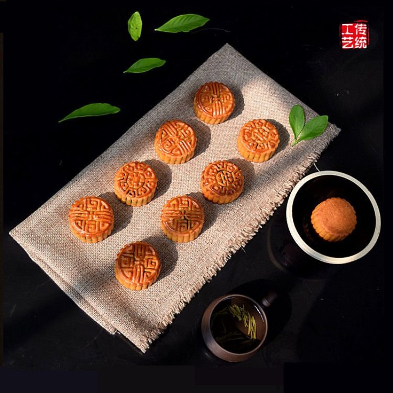 【买一送一】月饼水果小月饼五仁哈密瓜豆沙蛋黄等月饼散装批