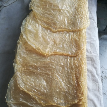 杭州东坞山豆腐皮，半圆皮