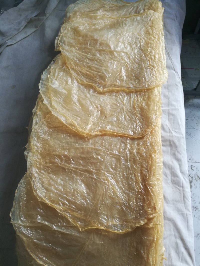 杭州东坞山豆腐皮，半圆皮