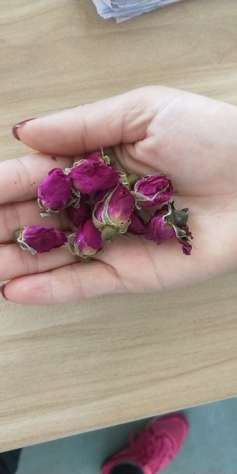 平阴玫瑰花茶平阴玫瑰干花蕾茶袋装500克