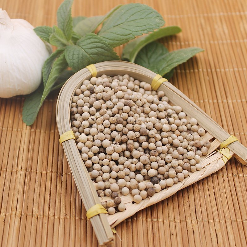 白胡椒粒水洗胡椒无硫调味香料火锅底料越南产地批发