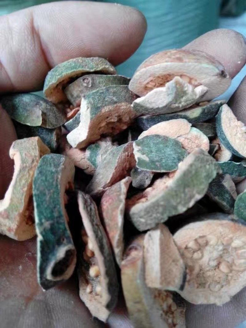 中药材番石榴干，红心的番石榴，也叫乐芭干，货干颜色漂亮