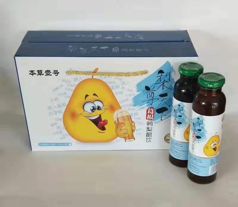 鸭梨醋饮饮料