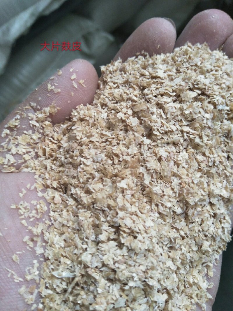小麦麸皮，大片，中大片，细麸皮，标粉，次粉