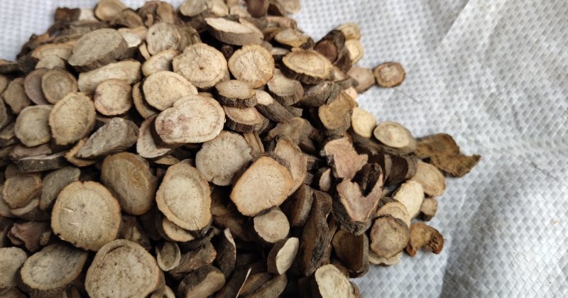 赤芍山赤芍圆片过筛关书药业批发各种规格中药材