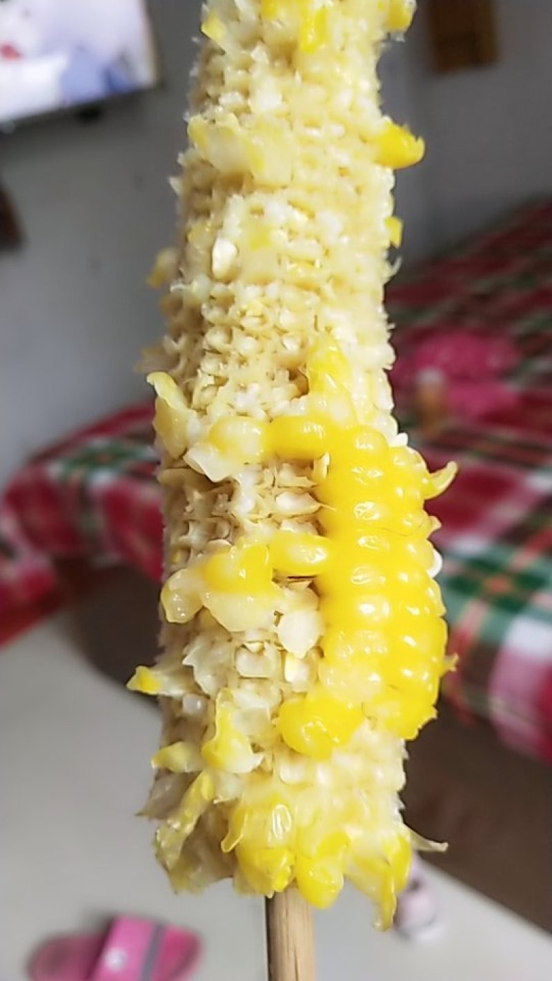 新鲜黏玉米