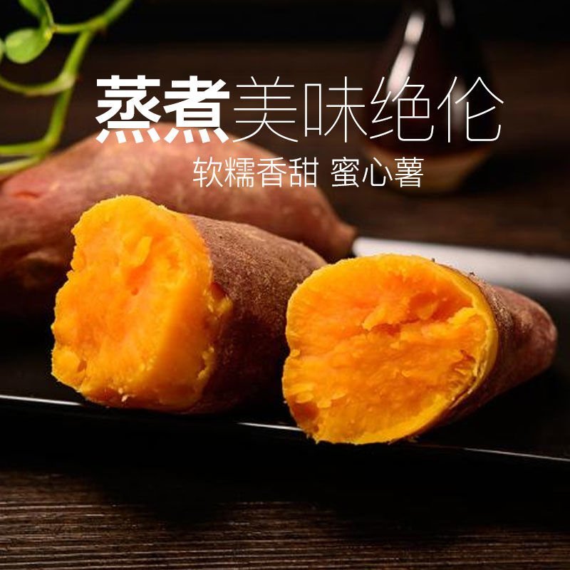 【合川薯大师】农家新鲜沙地黄心红薯番薯粉糯甜蜜薯山芋地瓜