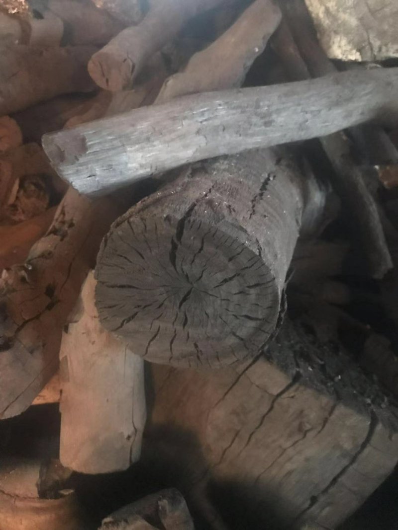 荔枝木炭和铁木木炭
