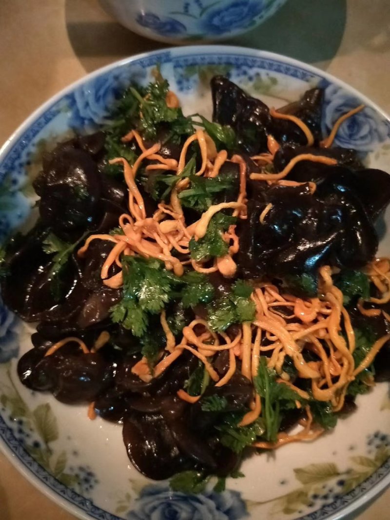黑木耳东北特产圆小肉厚小秋耳500克口感好
